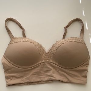 Pull on padded bra